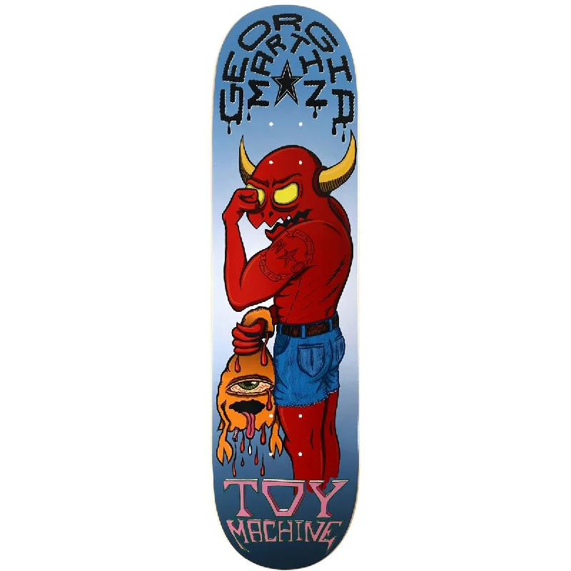 Unique Graphic Skateboard Decks-Toy Machine Georgia Martin Pro Deck (8.25)