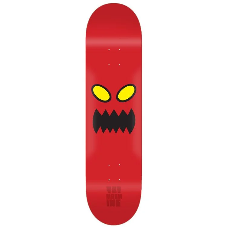 Skateboard Deck For Technical Street Skating-Toy Machine Monster Face Skateboard Deck 8.0"