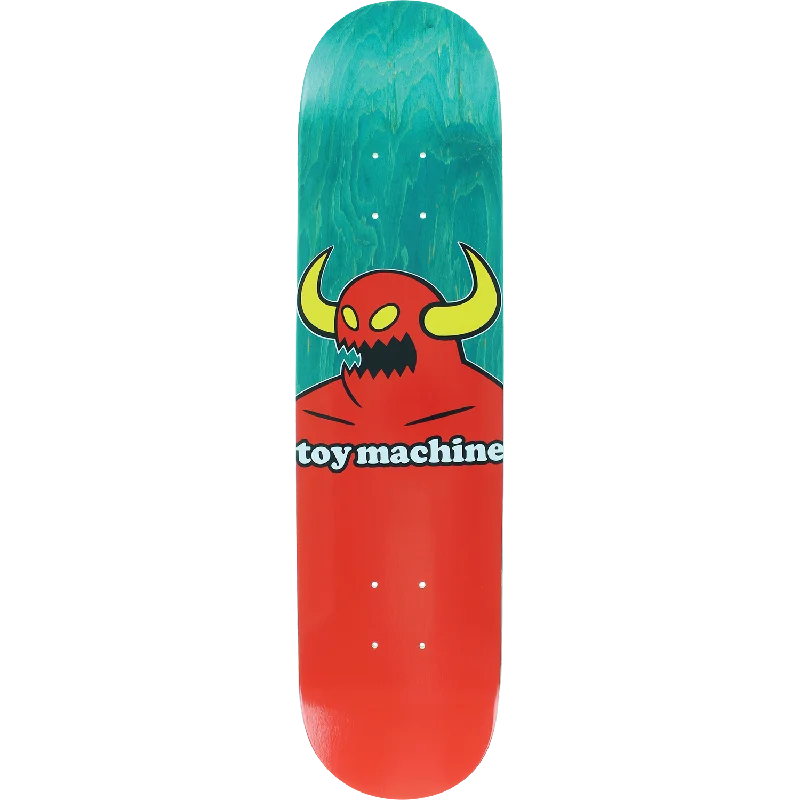 Skateboard Deck With Vibrant Colors-Toy Machine Monster Mini Skateboard Deck - 7.38" Assorted