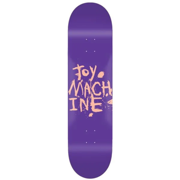 Skateboard Deck With Precision Engineering-Toy Machine Paint (Purple) 8.0