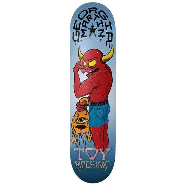 Skateboard Deck With Special Coating-Toy Machine Skateboards Georgia Martin Pro Monster Deck 8.25"