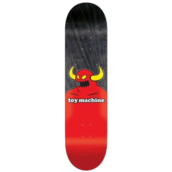 Skateboard Deck For Longboard Riders-Toy Machine Skateboards Monster Deck 8.0"