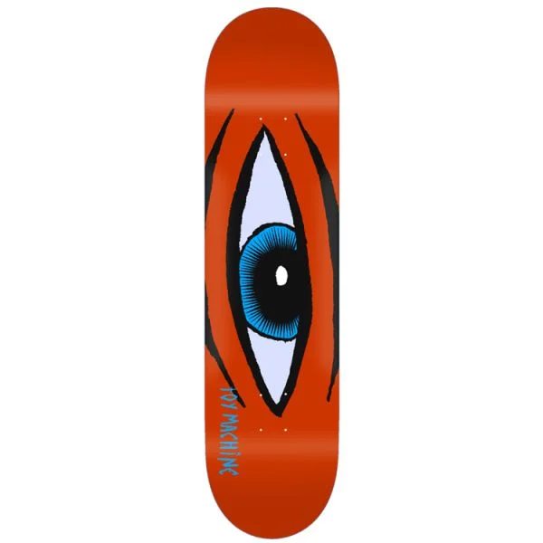 Skateboard Deck For All Skill Levels-Toy Machine Skateboards Sect Eye Deck 7.63" Red