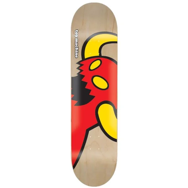 Strong Skateboard Deck For Heavy Riders-Toy Machine Skateboards Vice Monster Deck 8.13"