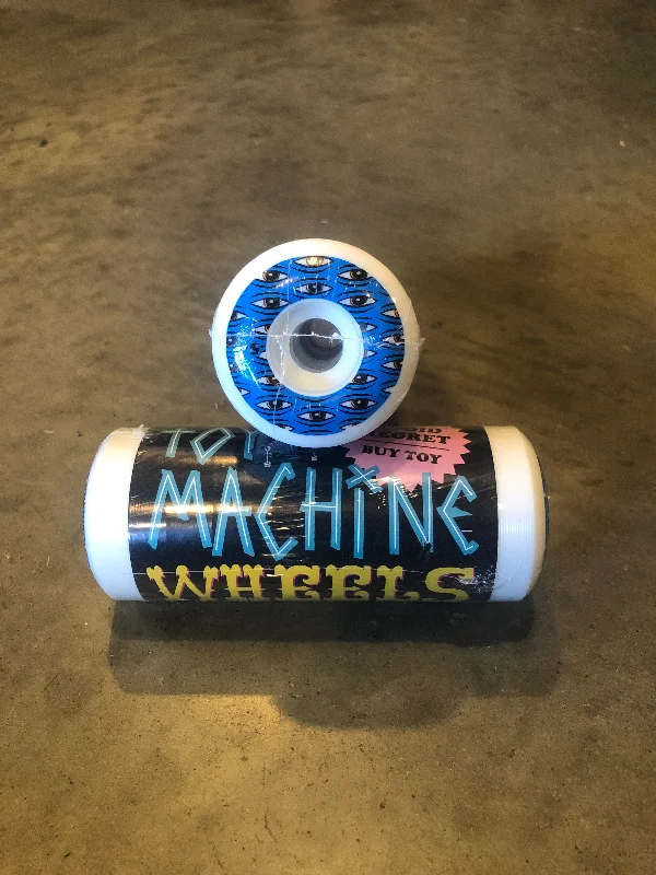 Skateboard Wheels For Old School Skating-TOY MACHINE WHEELS - ALL SEEING 54mm