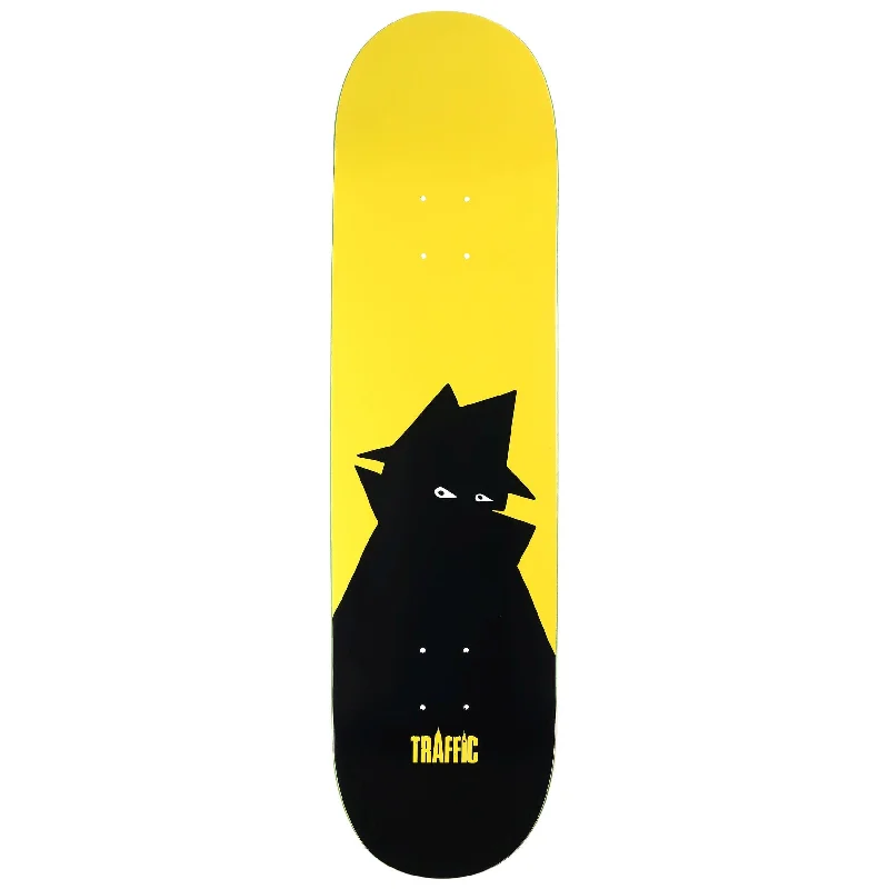 Street Skateboard Deck With Low Profile-Traffic Neighborhood Watch Deck