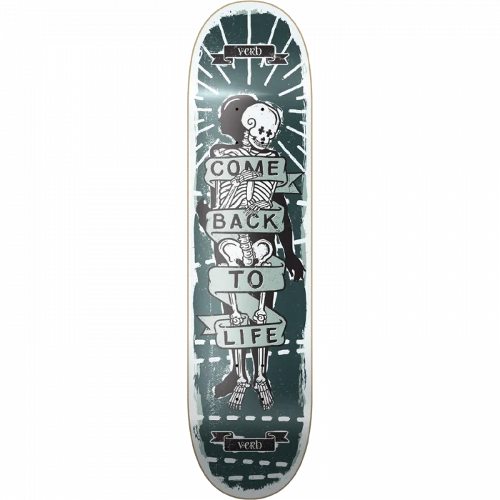 Skateboard Deck For Consistent Speed-VERB ARTIST SERIES BRUCE MCKAY COME BACK DECK-8.3