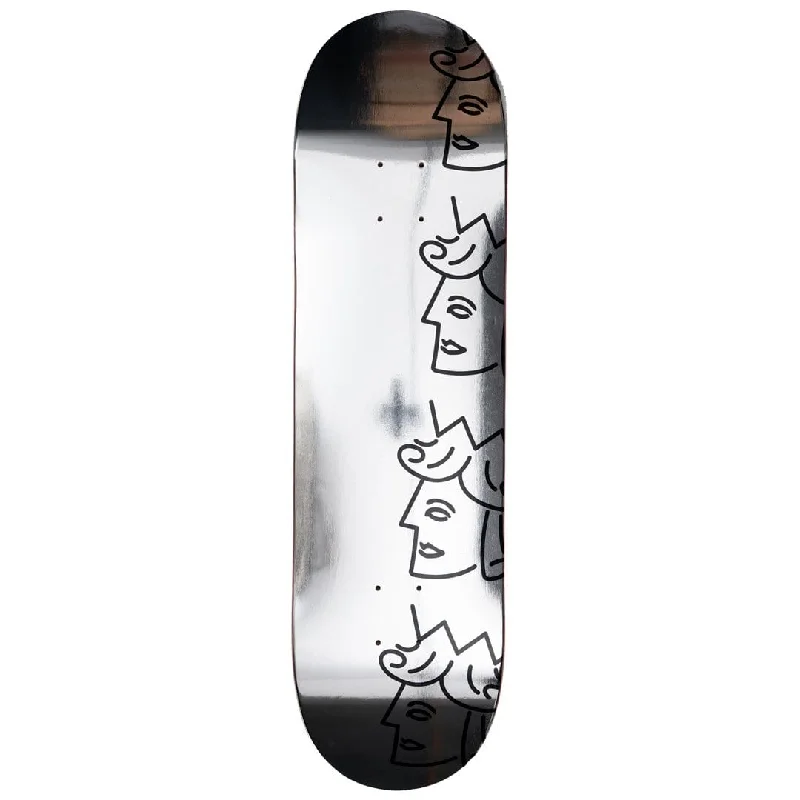 High Quality Skateboard Decks-Victoria HK Team Reflective Skateboard Deck 8.5"