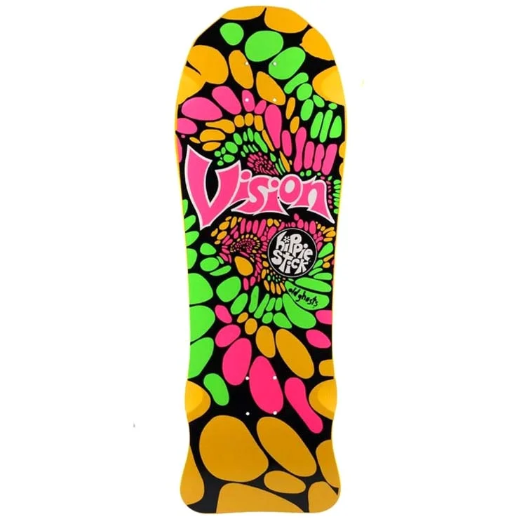 Skateboard Deck For Advanced Skaters-Vision Hippie Stick Old Ghosts Deck