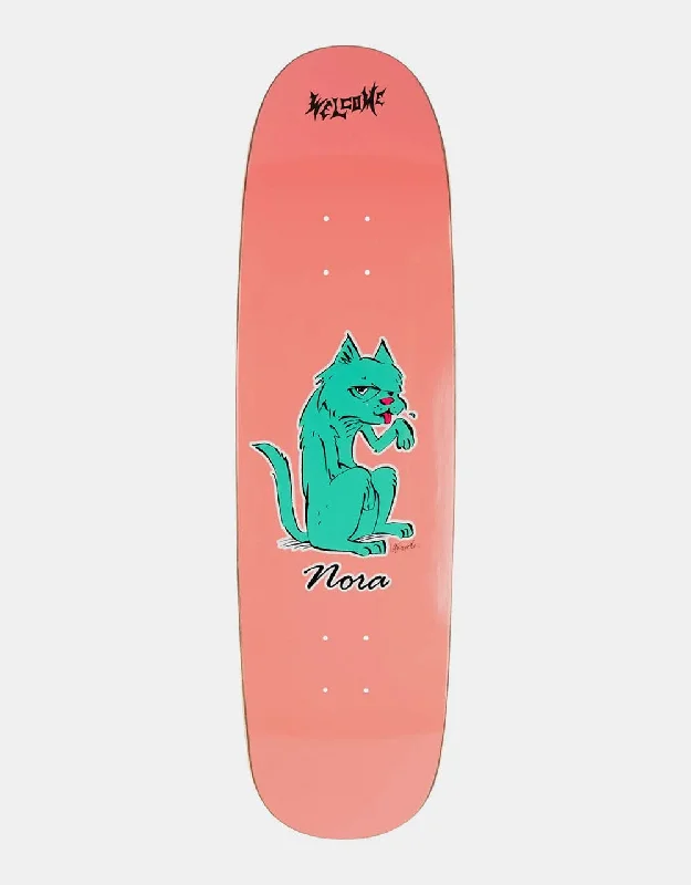 Skateboard Deck With Super Strong Ply-Welcome Nora Feral on Sphynx Skateboard Deck - 8.8"