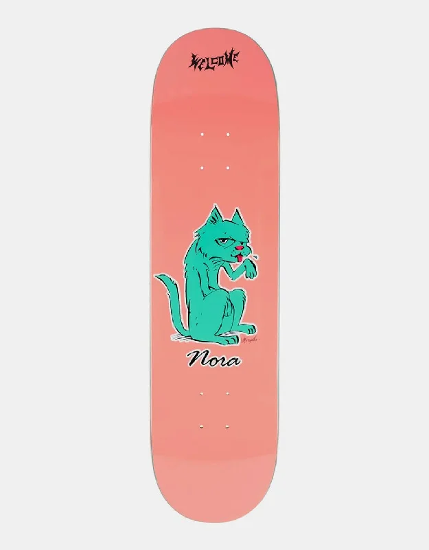 Skateboard Deck With High Flexibility-Welcome Nora Feral Skateboard Deck - 8.25"