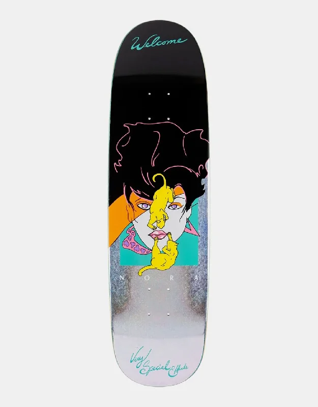 Skateboard Deck For Precision Control-Welcome Nora Special Effects on Sphynx Skateboard Deck - 8.8"