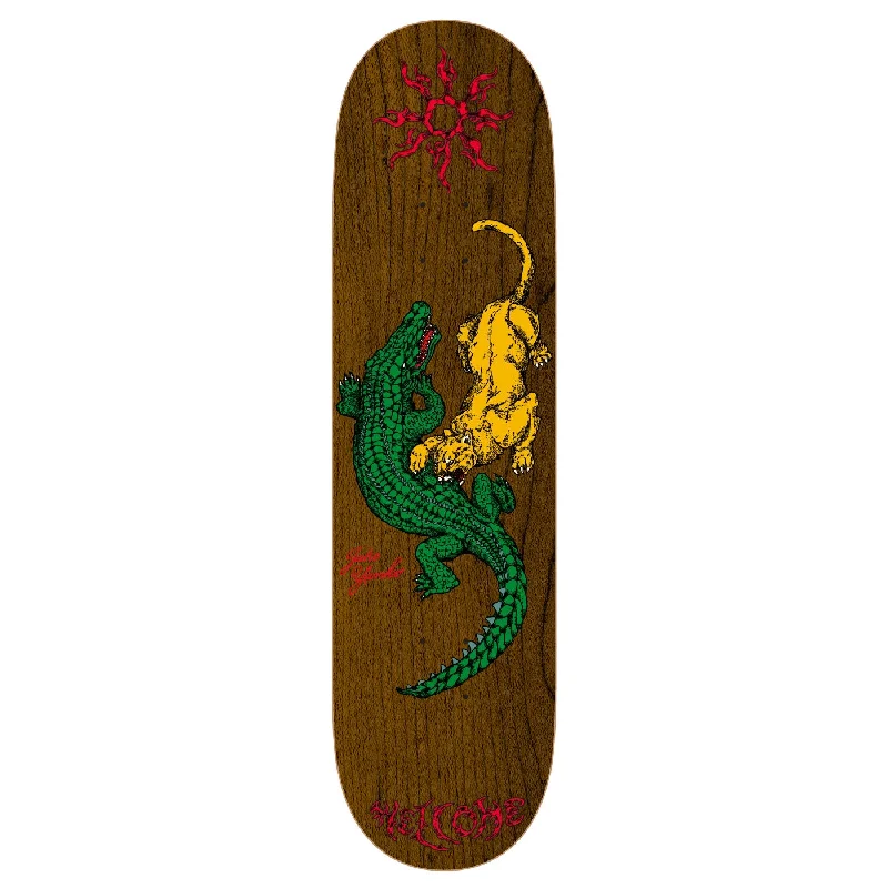 Long Skateboard Deck For Stability-Welcome Skateboards Jake Yanko Swamp Fight (8.5)