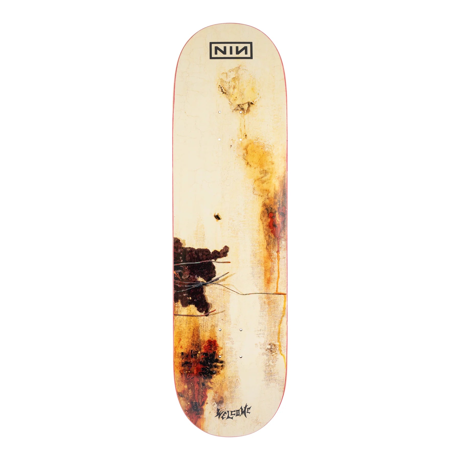 Skateboard Deck With Trendy Look-Welcome - The Downward Spiral on Popsicle Deck - Nine Inch Nails Collab