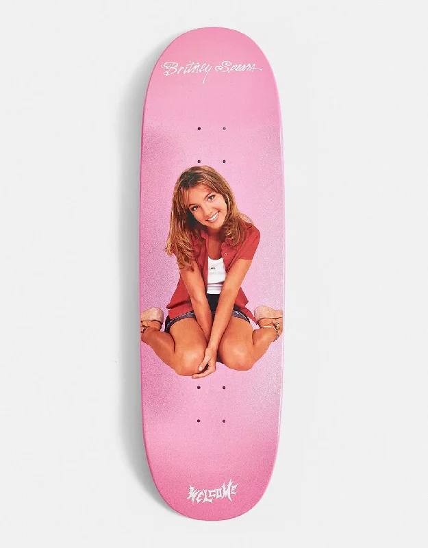 Durable Skateboard Deck For High-Speed Skating-Welcome x Britney Spears Baby One More Time on Boline 2.0 Skateboard Deck - 9.5"