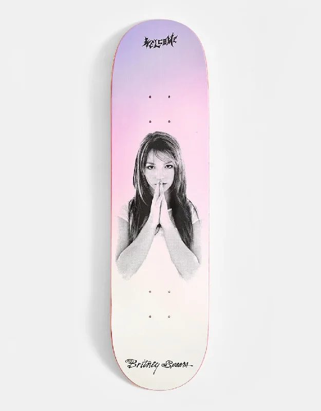 Skateboard Deck For Advanced Riders-Welcome x Britney Spears Believe Skateboard Deck - 8.25"