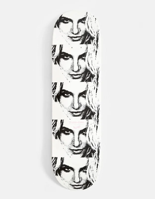 Skateboard Deck For Precision Stunts-Welcome x Britney Spears Till The World Ends Skateboard Deck - 8.75"