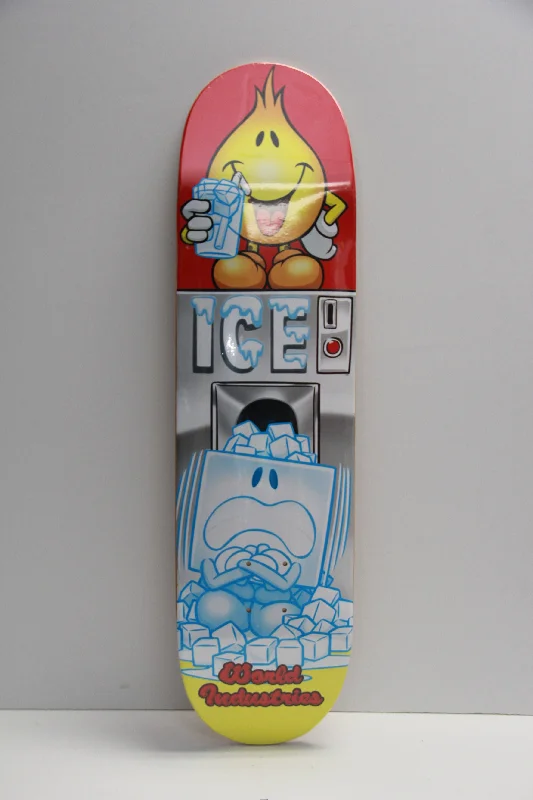 Skateboard Deck With Strong Traction-World Industries Ice Cube Willy 8.25