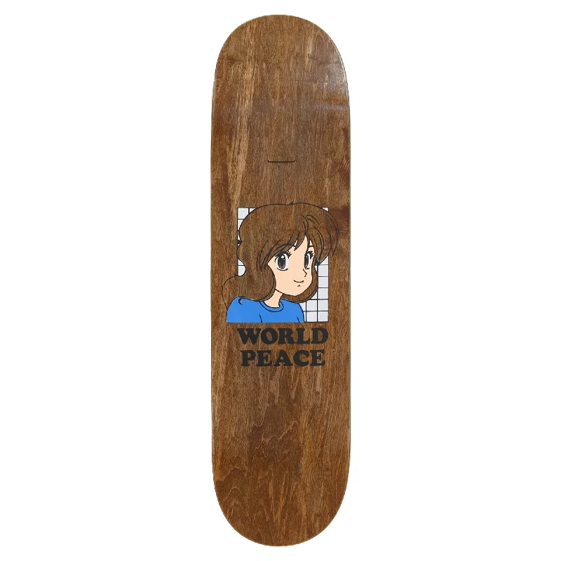 Unique Skateboard Deck Designs-World Peace Bubblegum Gal Deck