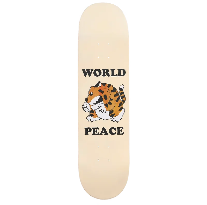 Old School Skateboard Deck With Classic Design-World Peace Fighting Tiger Deck