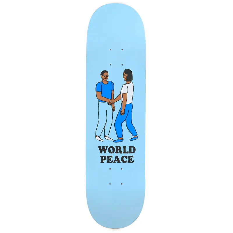 Custom Skateboard Deck For Unique Style-World Peace Greetings Deck