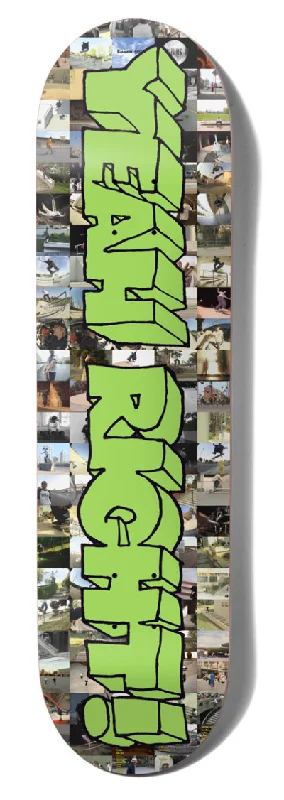 Multi-Ply Skateboard Deck For Extra Strength-Yeah Right 20 Year Edition Lenticular Skateboard Deck