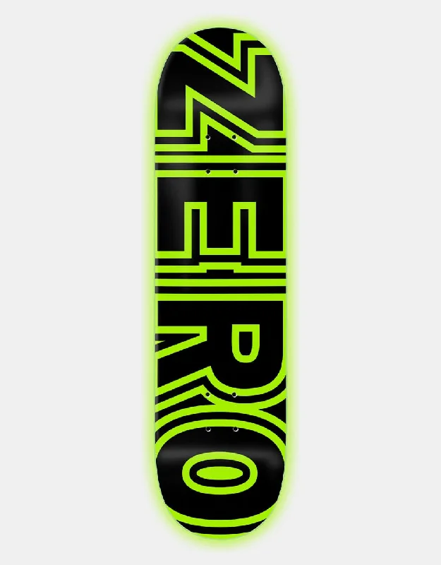 Skateboard Deck With Strong Grip-Zero Bold GITD Skateboard Deck