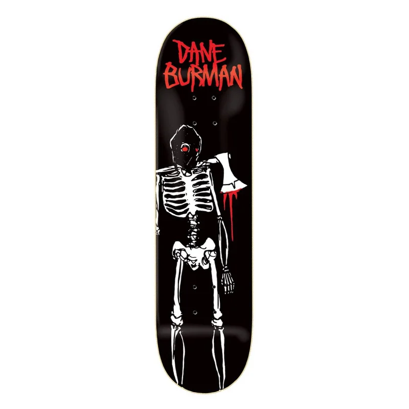 Skateboard Deck For Speed and Stability-Zero Skateboards Dane Burman Executioner Living Dead Skateboard Deck - 8.5