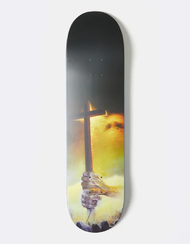 Skateboard Deck With Wide Design-Zero x Mariusz Lewandowski Thomas Monastery Skateboard Deck - 8.25"